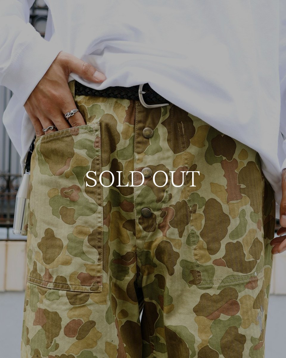 画像5: BOW WOW  DUCK HUNTER CAMO FIELD PANTS (5)