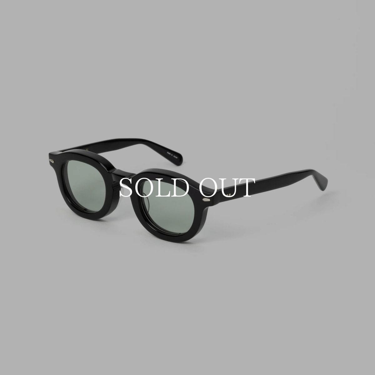 画像1: CALEE  B/W TYPE WIDE RIM GLASSES (1)