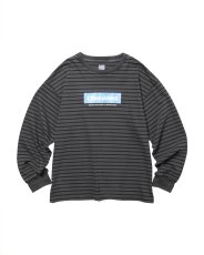 画像1: Liberaiders  GARMENT DYED STRIPED L/S SHIRT (1)