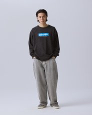 画像9: Liberaiders  GARMENT DYED STRIPED L/S SHIRT (9)