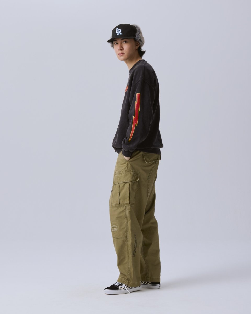 画像19: Liberaiders  THUNDER LOGO CREWNECK (19)