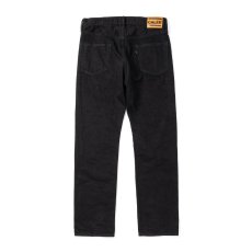 画像2: CALEE  VINTAGE REPRODUCT BLACK STRAIGHT DENIM PANTS (2)