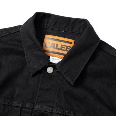 画像5: CALEE  1st TYPE BLACK DENIM JACKET (5)