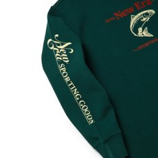 画像8: NEW ERA  長袖 ワッフル Tシャツ Direction by Takayuki Ohashi Fish グリーン | アウトドア (8)