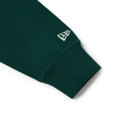 画像7: NEW ERA  長袖 ワッフル Tシャツ Direction by Takayuki Ohashi Fish グリーン | アウトドア (7)