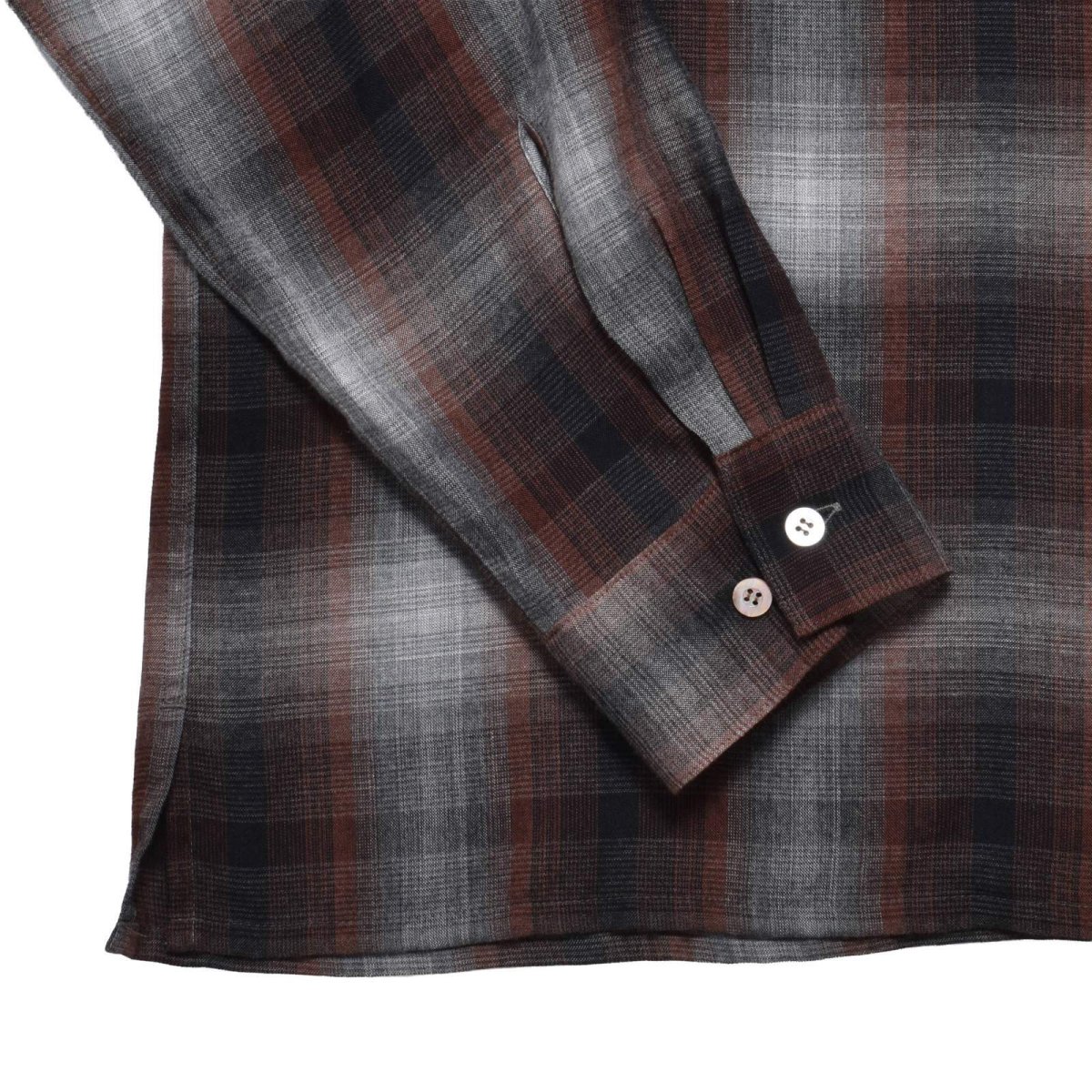 画像26: MINEDENIM  T.Rayon Ombre Open Collar Shirt (26)