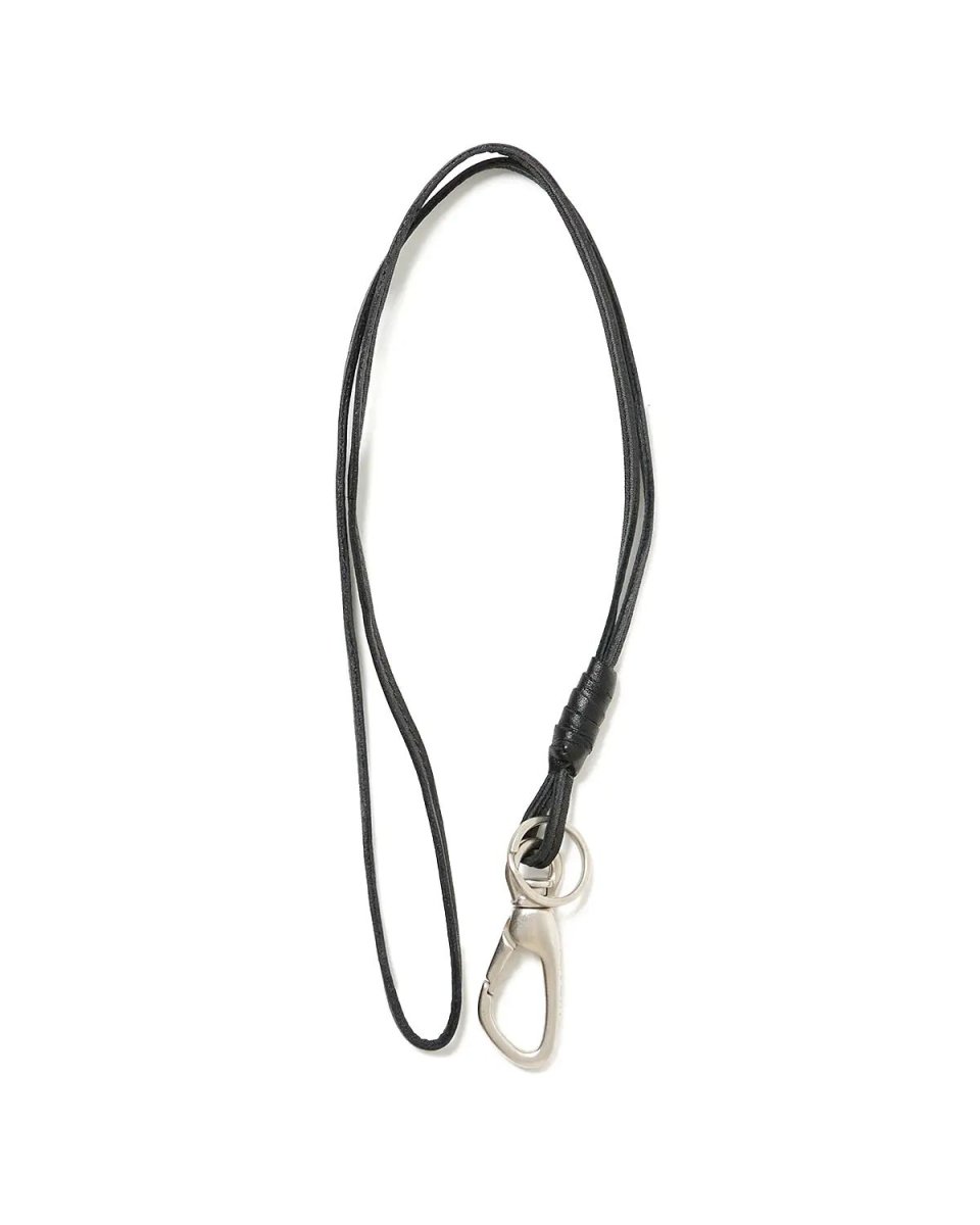 画像1: nonnative  WORKER KEY RING WITH LEATHER CORD (1)