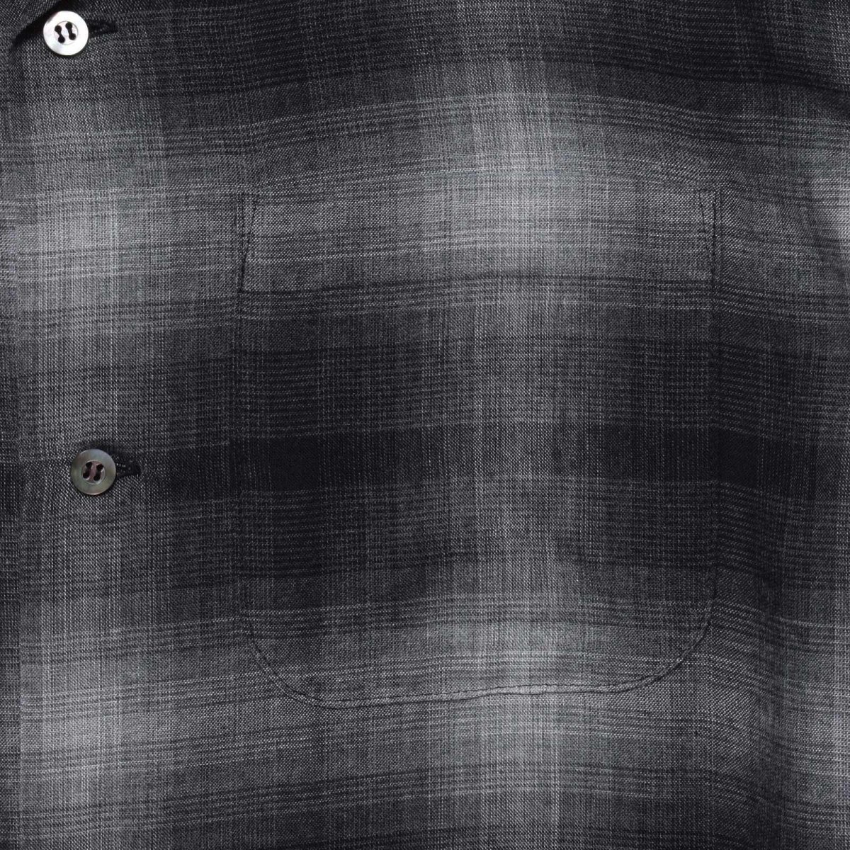 画像8: MINEDENIM  T.Rayon Ombre Open Collar Shirt (8)
