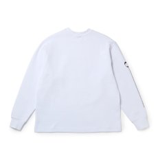 画像2: NEW ERA  長袖 ワッフル Tシャツ Direction by Takayuki Ohashi Dog ホワイト | アウトドア (2)