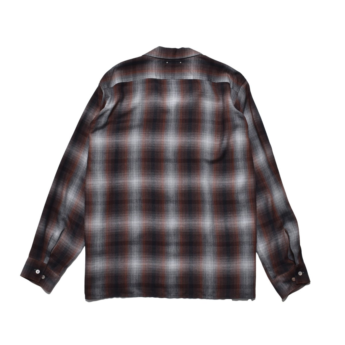 画像20: MINEDENIM  T.Rayon Ombre Open Collar Shirt (20)