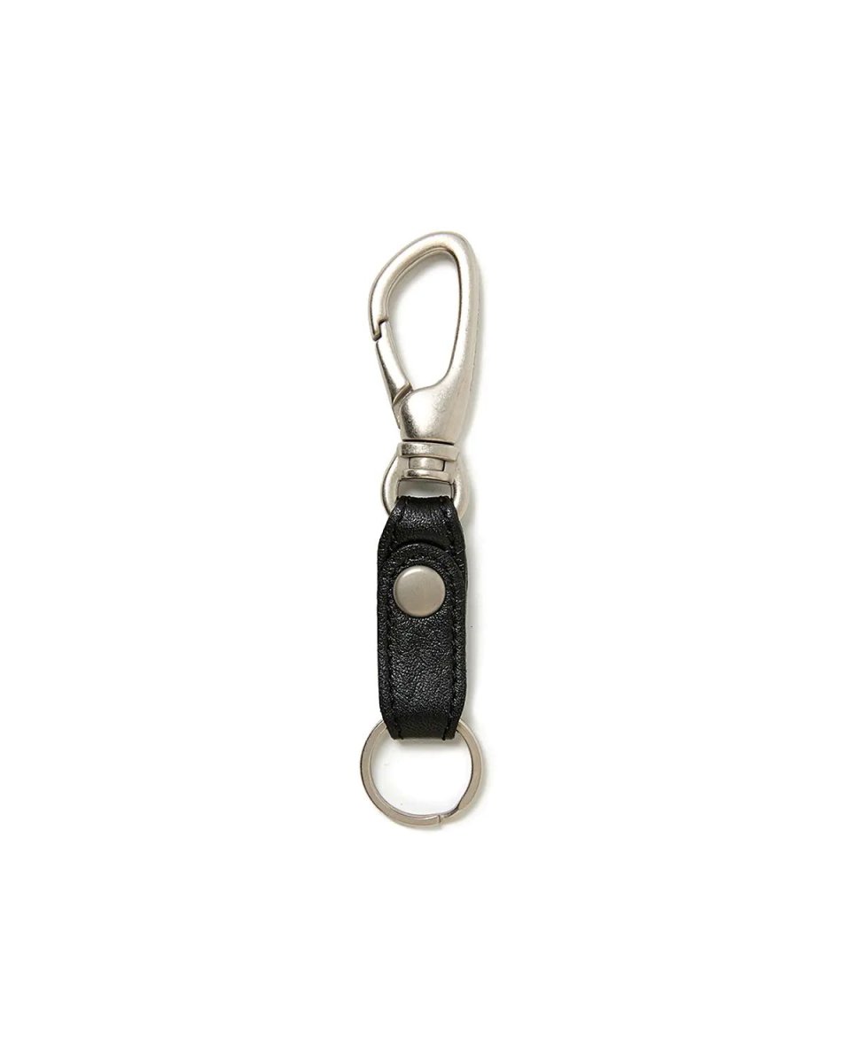 画像1: nonnative  WORKER KEY RING WITH LEATHER STRAP (1)