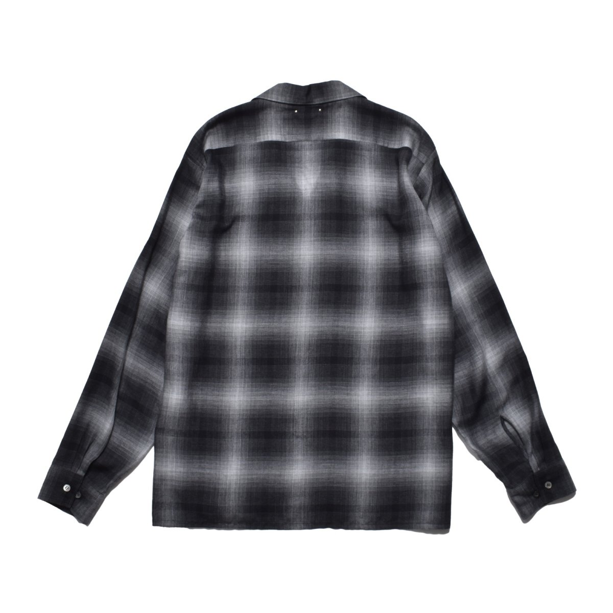画像2: MINEDENIM  T.Rayon Ombre Open Collar Shirt (2)