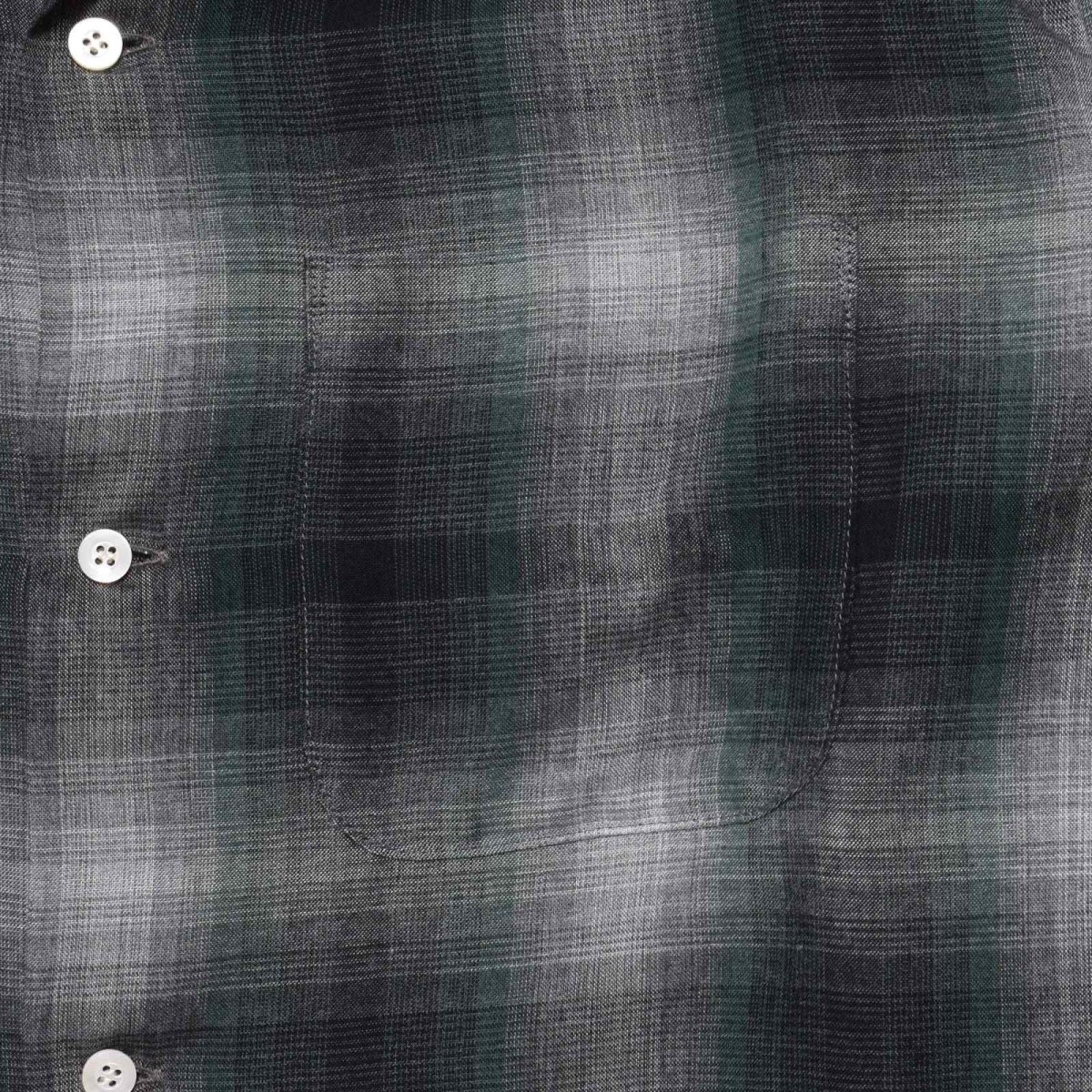 画像17: MINEDENIM  T.Rayon Ombre Open Collar Shirt (17)