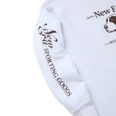 画像7: NEW ERA  長袖 ワッフル Tシャツ Direction by Takayuki Ohashi Dog ホワイト | アウトドア (7)