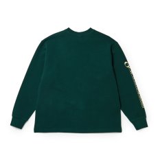 画像2: NEW ERA  長袖 ワッフル Tシャツ Direction by Takayuki Ohashi Fish グリーン | アウトドア (2)