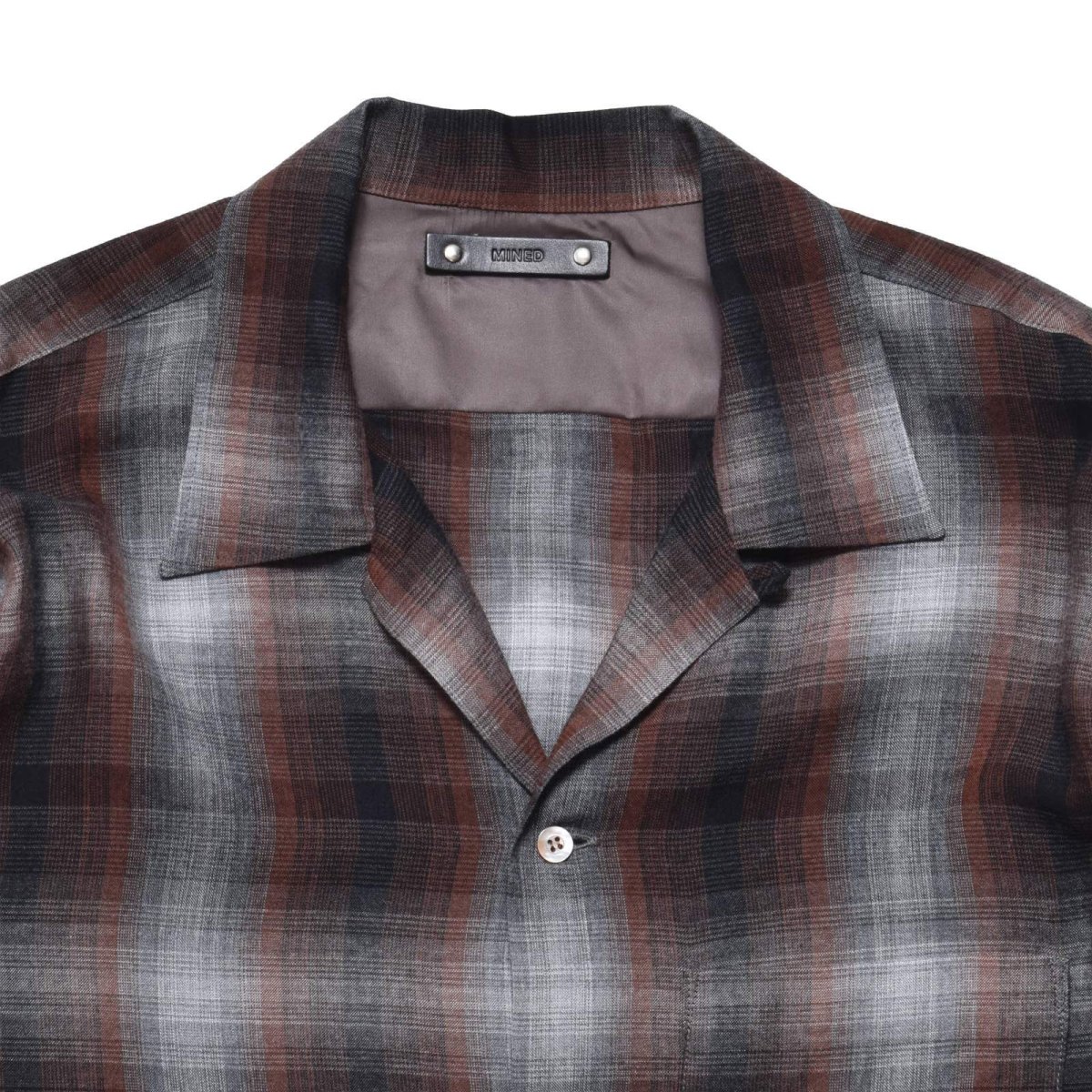 画像24: MINEDENIM  T.Rayon Ombre Open Collar Shirt (24)