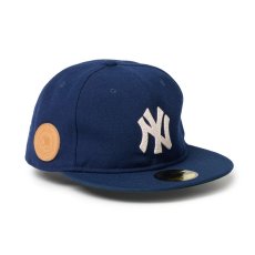 画像1: NEW ERA  59FIFTY Direction by Takayuki Ohashi Dog Patch ニューヨーク・ヤンキースオーシャンサイドブルー | アウトドア (1)