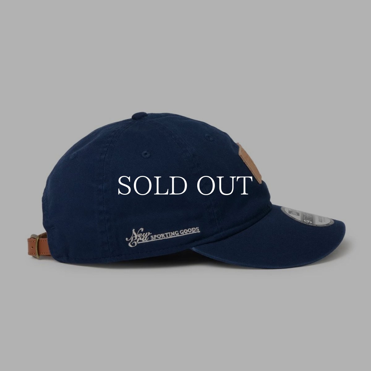 画像2: NEW ERA  9THIRTY レザーストラップ Direction by Takayuki Ohashi Dog Patch オーシャンサイドブルー | アウトドア (2)