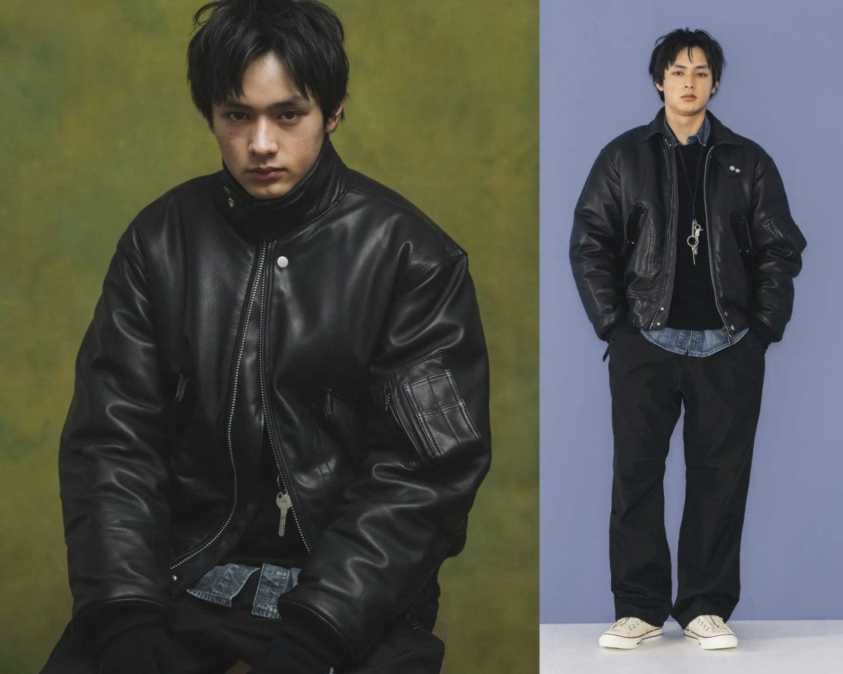 画像6: nonnative  WORKER KEY RING WITH LEATHER CORD (6)