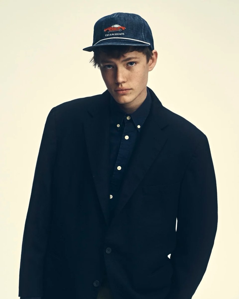 画像13: THE H.W.DOG&CO.  DENIM BIKERS CAP (13)