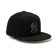 画像5: NEW ERA  59FIFTY Corduroy コーデュロイ ニューヨーク・ヤンキース ブラック (5)
