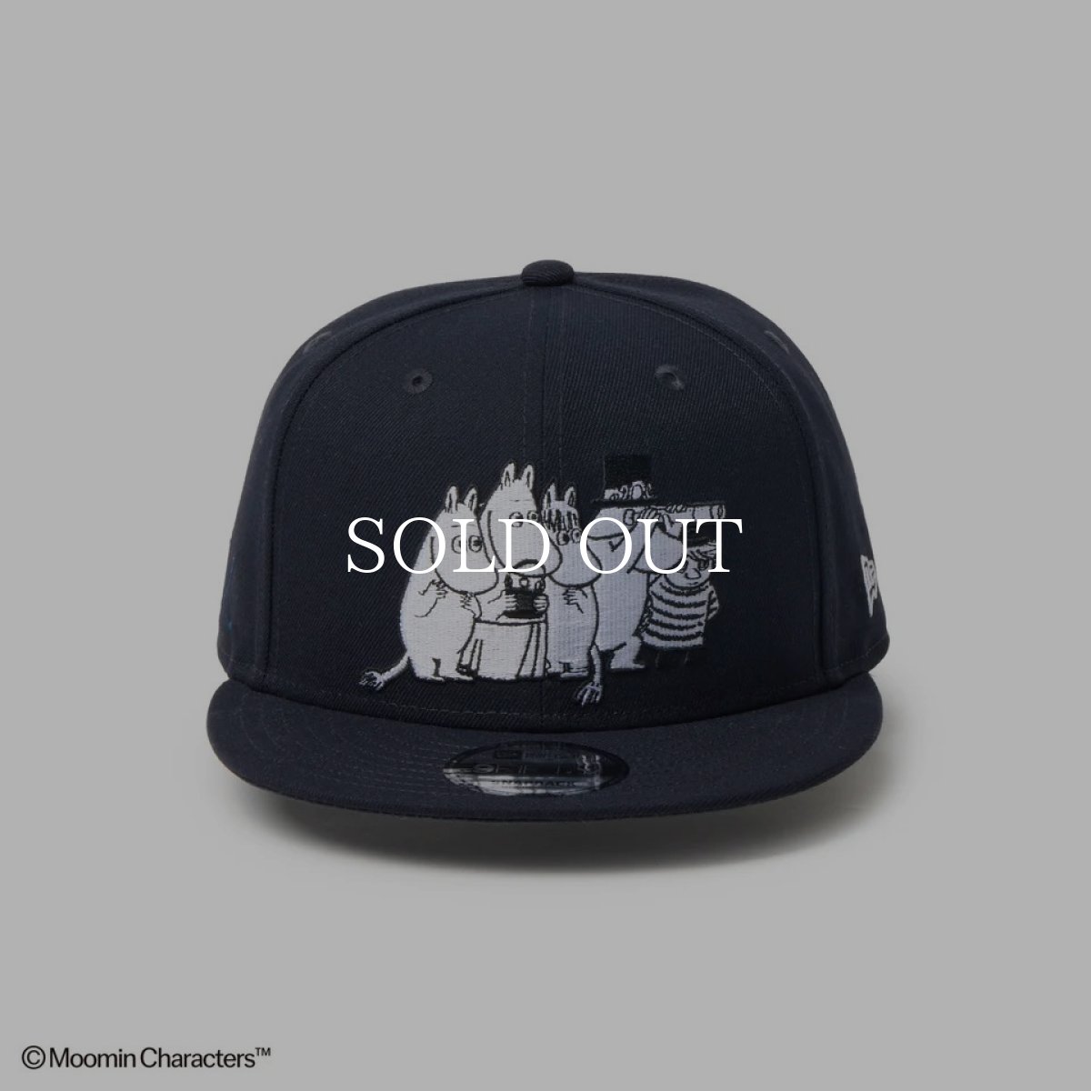 画像2: NEW ERA  9FIFTY Moomin ネイビー | ゴルフ (2)