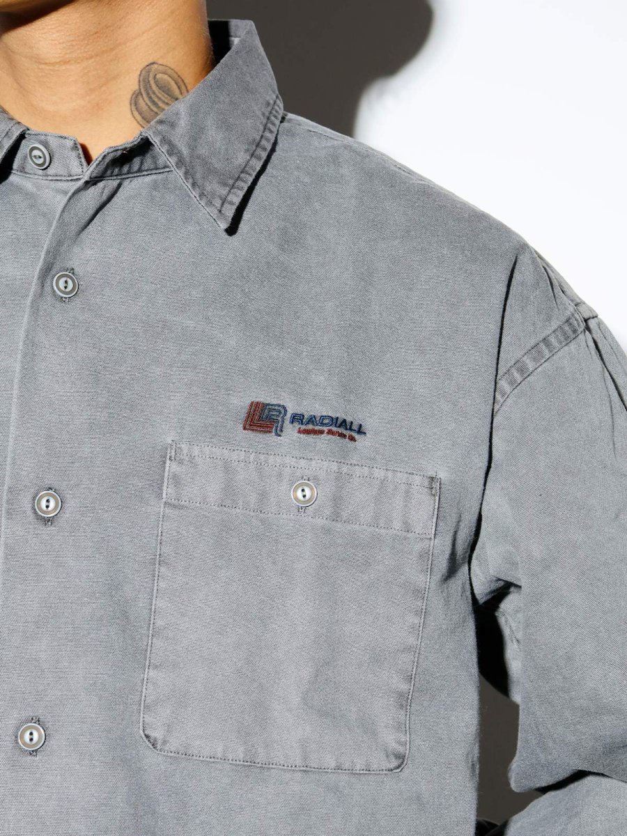 画像4: RADIALL  LOWLANE - REGULAR COLLARED SHIRT L/S (4)