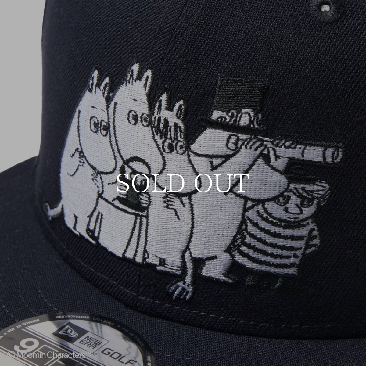 画像3: NEW ERA  9FIFTY Moomin ネイビー | ゴルフ (3)