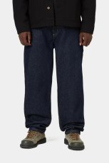 画像3: CARHARTT WIP   Single Knee Pant - Blue, Rinsed (3)