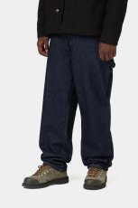 画像4: CARHARTT WIP   Single Knee Pant - Blue, Rinsed (4)