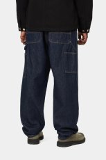 画像5: CARHARTT WIP   Single Knee Pant - Blue, Rinsed (5)