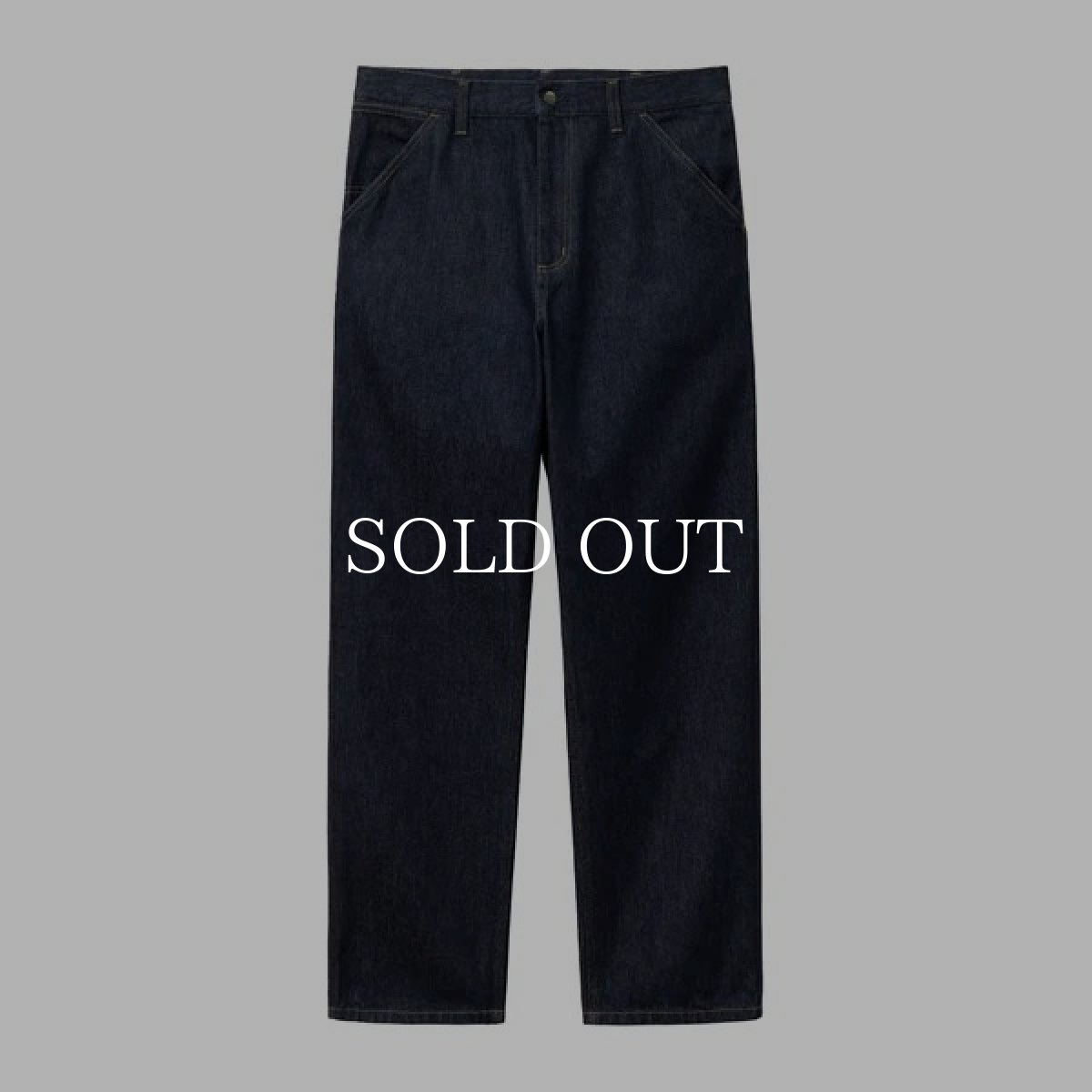 画像1: CARHARTT WIP   Single Knee Pant - Blue, Rinsed (1)