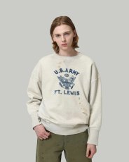 画像9: BOW WOW  REPAIRED DOUBLE V SWEATSHIRT - U.S.ARMY (9)