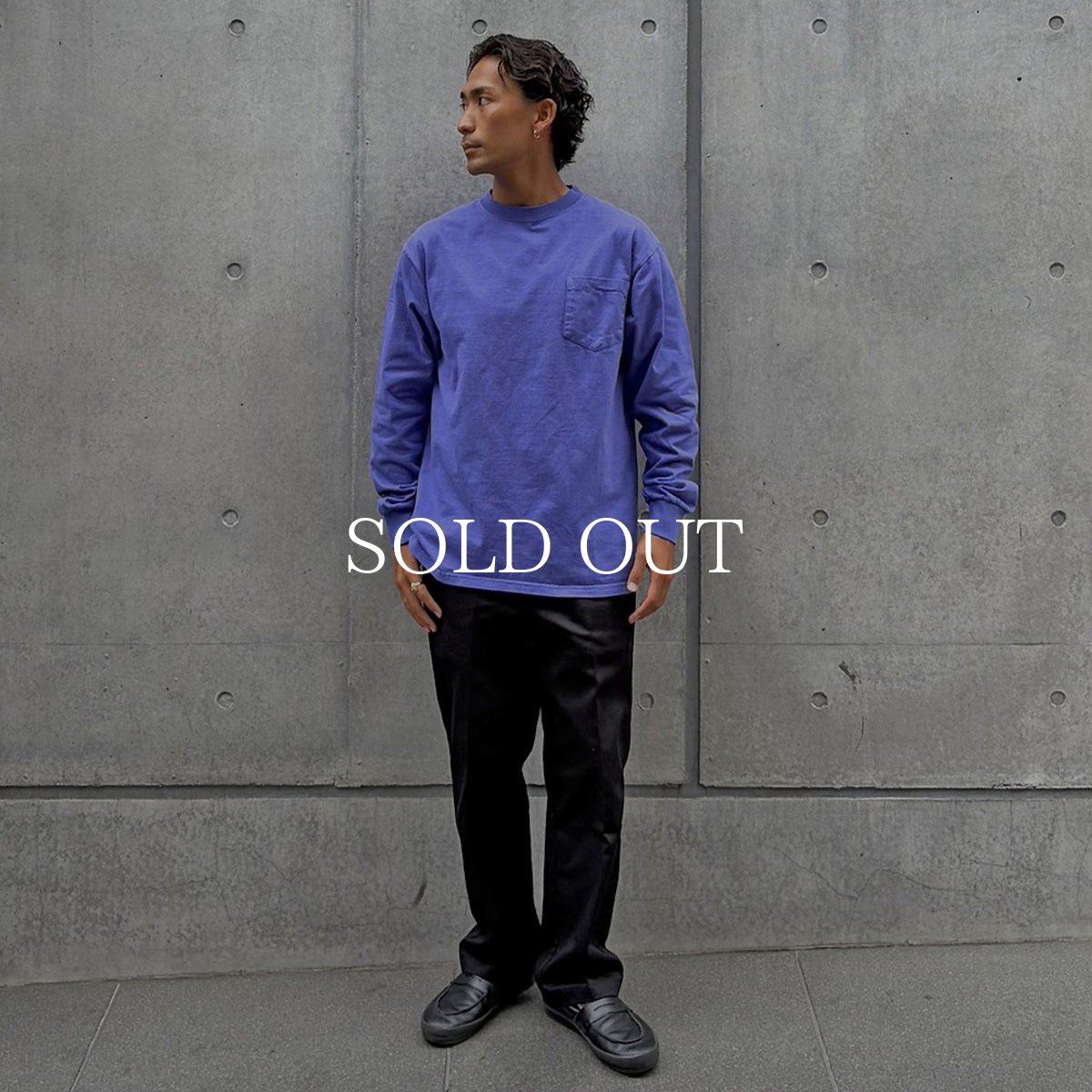 画像8: STANDARD CALIFORNIA  SD Heavyweight Pocket Long Sleeve T Vintage Wash (8)