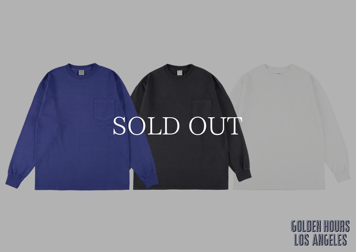 画像1: STANDARD CALIFORNIA  SD Heavyweight Pocket Long Sleeve T Vintage Wash (1)