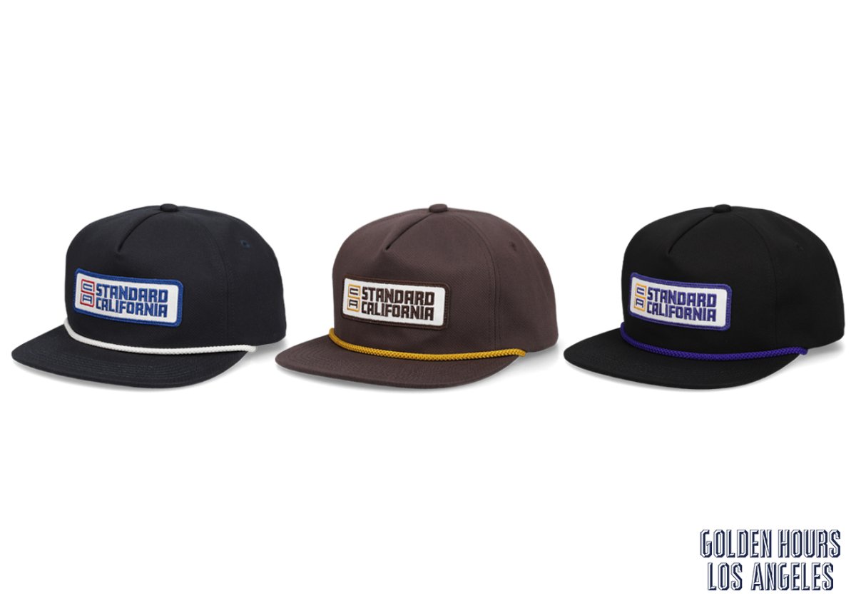画像1: STANDARD CALIFORNIA  SD Jeff Logo Patch Cap (1)
