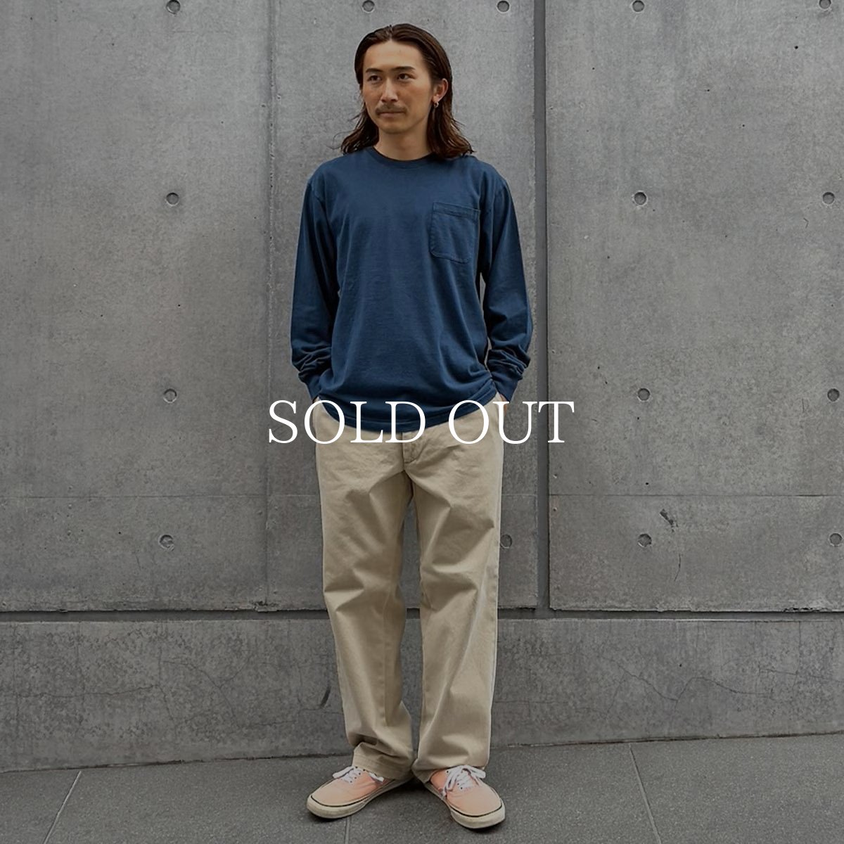 画像8: STANDARD CALIFORNIA  SD US Cotton Pocket Long Sleeve T Vintage Wash (8)