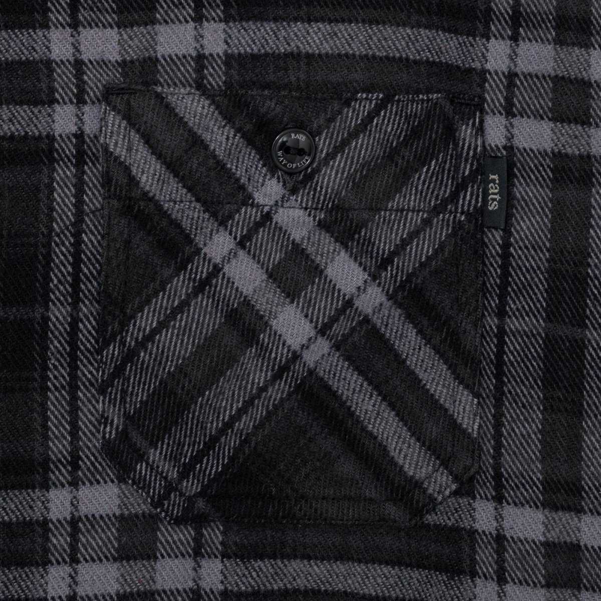 画像4: RATS   TARTAN FLANNEL CHECK SHIRT (4)