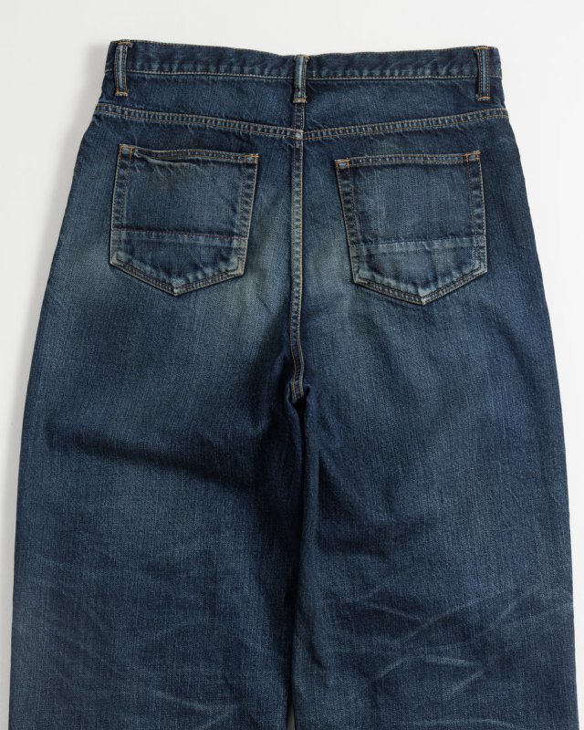 ANACHRONORM REMAKED WIDE 5P DENIM PANTS DARK INDIGO AN469 公式通販