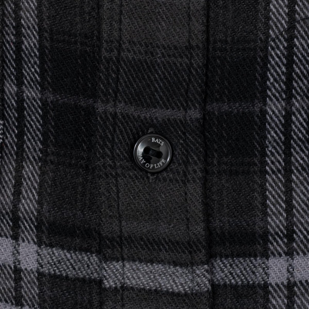 画像5: RATS   TARTAN FLANNEL CHECK SHIRT (5)