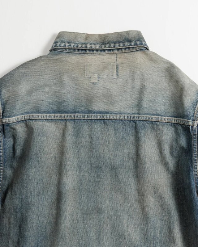 ANACHRONORM DAMAGED DENIM JACKET LIGHT INDIGO AN468 公式通販