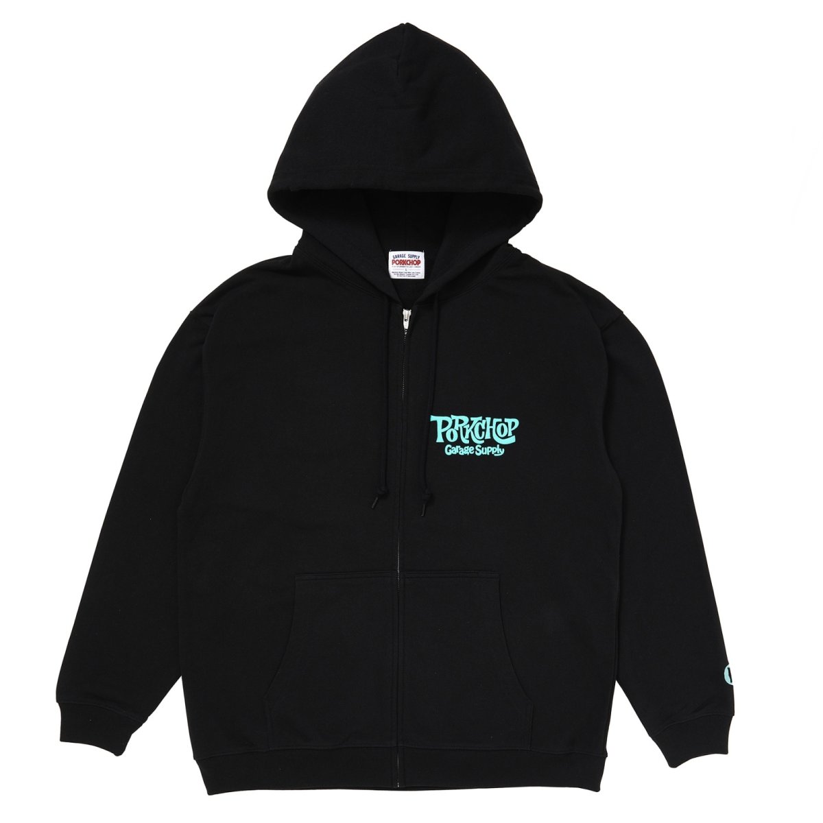 画像1: PORKCHOP GARAGE SUPPLY  SC LOGO ZIP UP HOODIE (1)