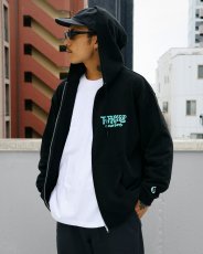 画像3: PORKCHOP GARAGE SUPPLY  SC LOGO ZIP UP HOODIE (3)