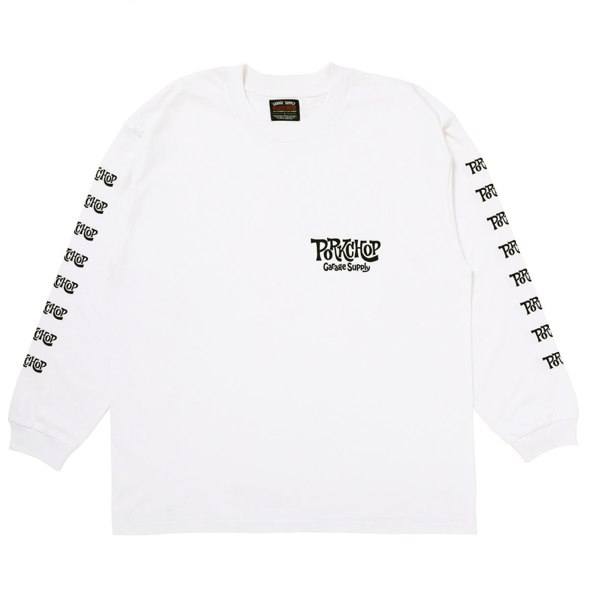 画像1: PORKCHOP GARAGE SUPPLY  SC LOGO L/S TEE (1)