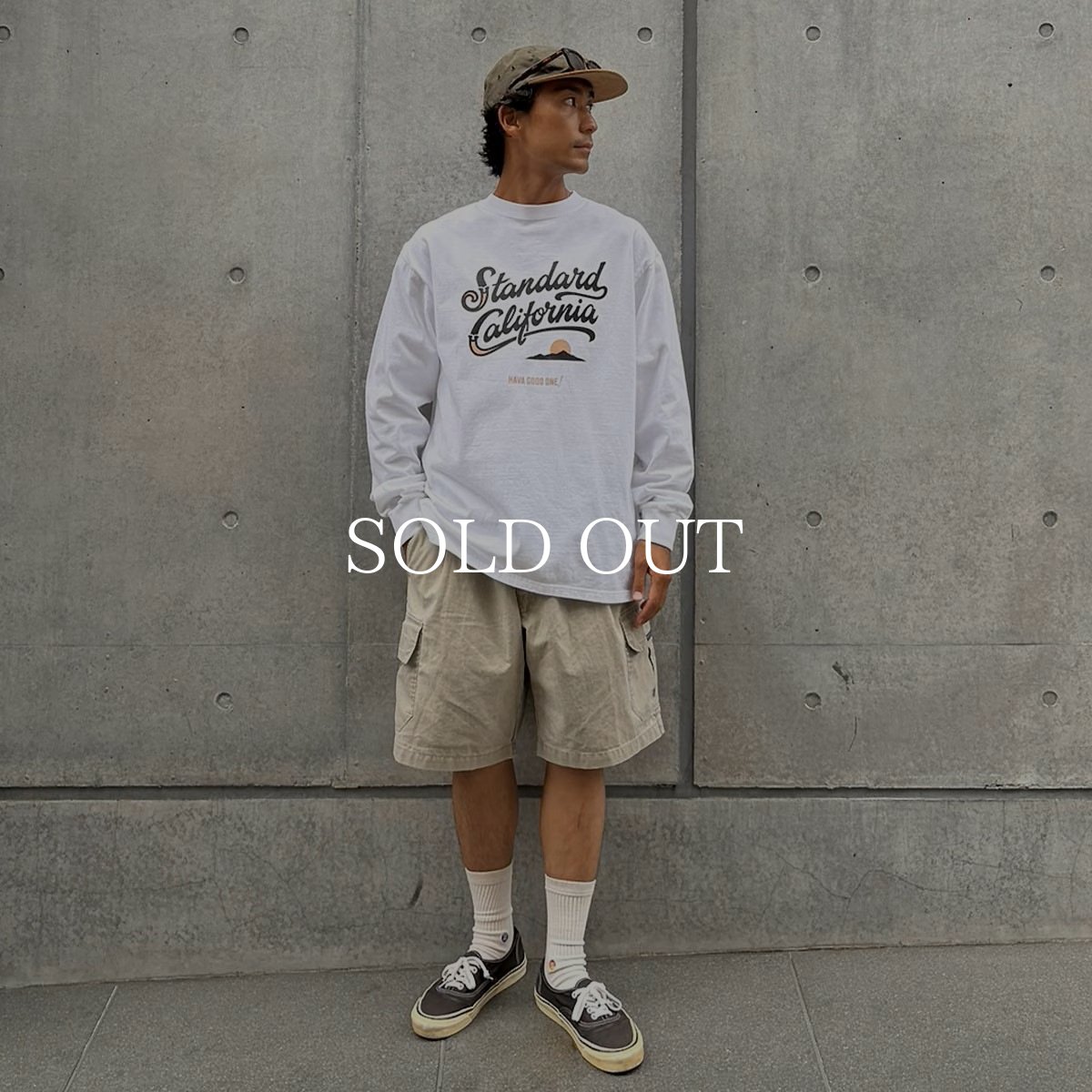 画像4: STANDARD CALIFORNIA  SD Heavyweight Modern Twist Signs Logo2 Long Sleeve T (4)