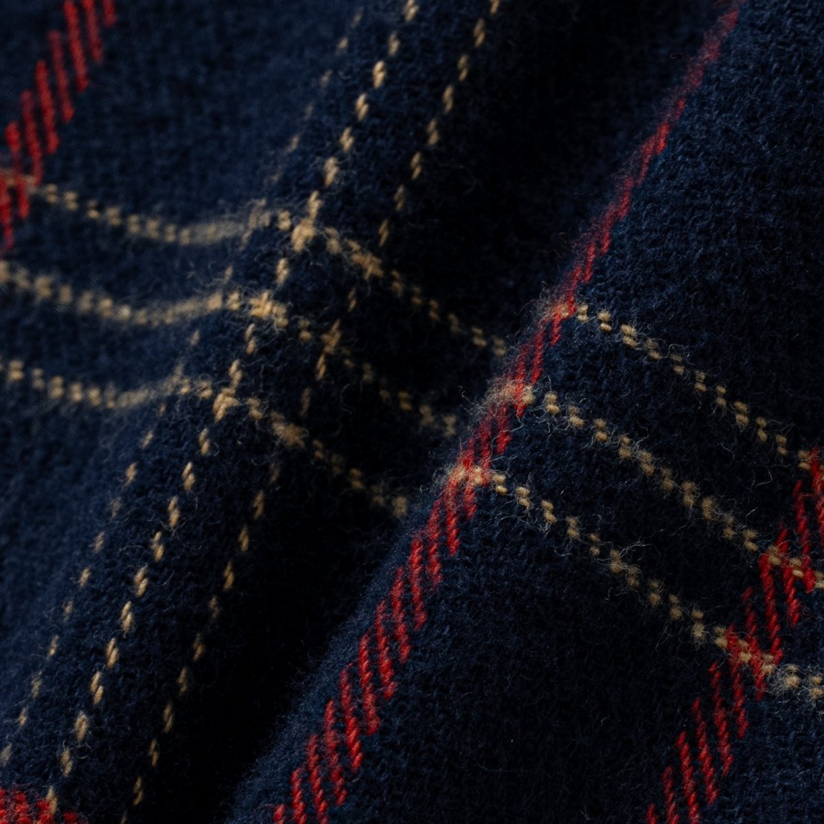 画像7: RATS   COTTON FLANNEL CHECK SHIRT (7)
