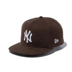 画像1: NEW ERA  59FIFTY Deep Brown ニューヨーク・ヤンキース ブラウン (1)