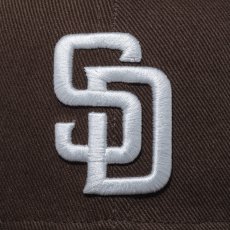 画像4: NEW ERA  59FIFTY Deep Brown サンディエゴ・パドレス ブラウン (4)