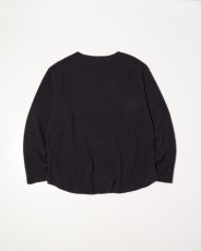 画像1: RADIALL  BIG WAFFLE - BOAT NECK T-SHIRT L/S (1)