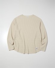画像7: RADIALL  BIG WAFFLE - BOAT NECK T-SHIRT L/S (7)